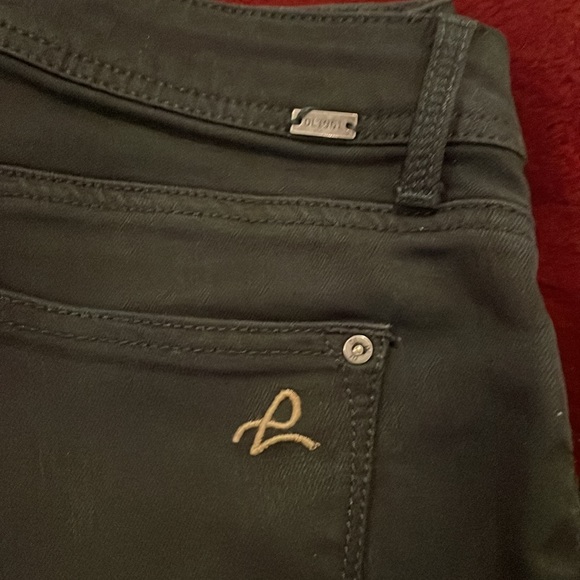 DL1961 Emma Legging Jeans in Riker Wash Black Size 28 - Picture 6 of 8